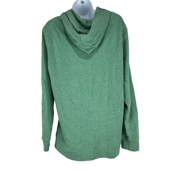 Calvin Klein Green Logo Hoodie Mens Size M Soft Comfortable Casual Top - Picture 7 of 7